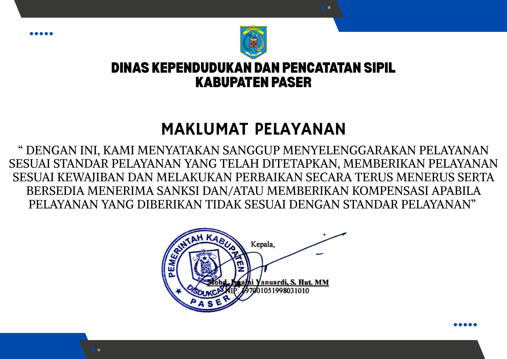 Maklumat Layanan